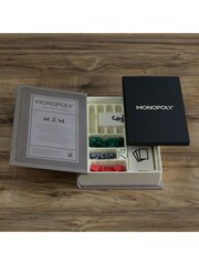 WS Games Grey Monopoly Vintage Bookshelf Board Game - Image 7 of 9
