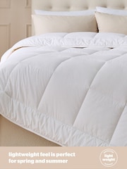 Silentnight Luxury Natural Lightweight Wool White Duvet - Image 6 of 9