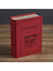 WS Games Red Battleship Vintage Bookshelf Board Game - Image 2 of 6