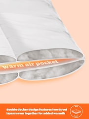 Silentnight Warm And Cosy Double Decker 18 Tog Duvet - Image 3 of 7