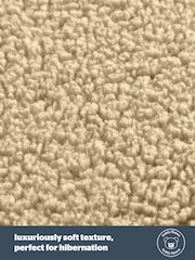 Silentnight Natural Teddy Fleece Fitted Sheet - Image 3 of 7