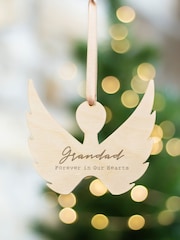 Personalised Memorial Christmas Tree Decoration by Jonnys Sister - Image 1 of 3