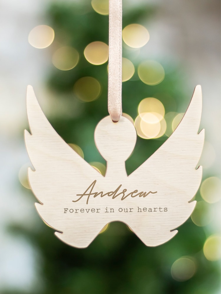 Personalised Memorial Christmas Tree Decoration by Jonnys Sister - Image 3 of 3