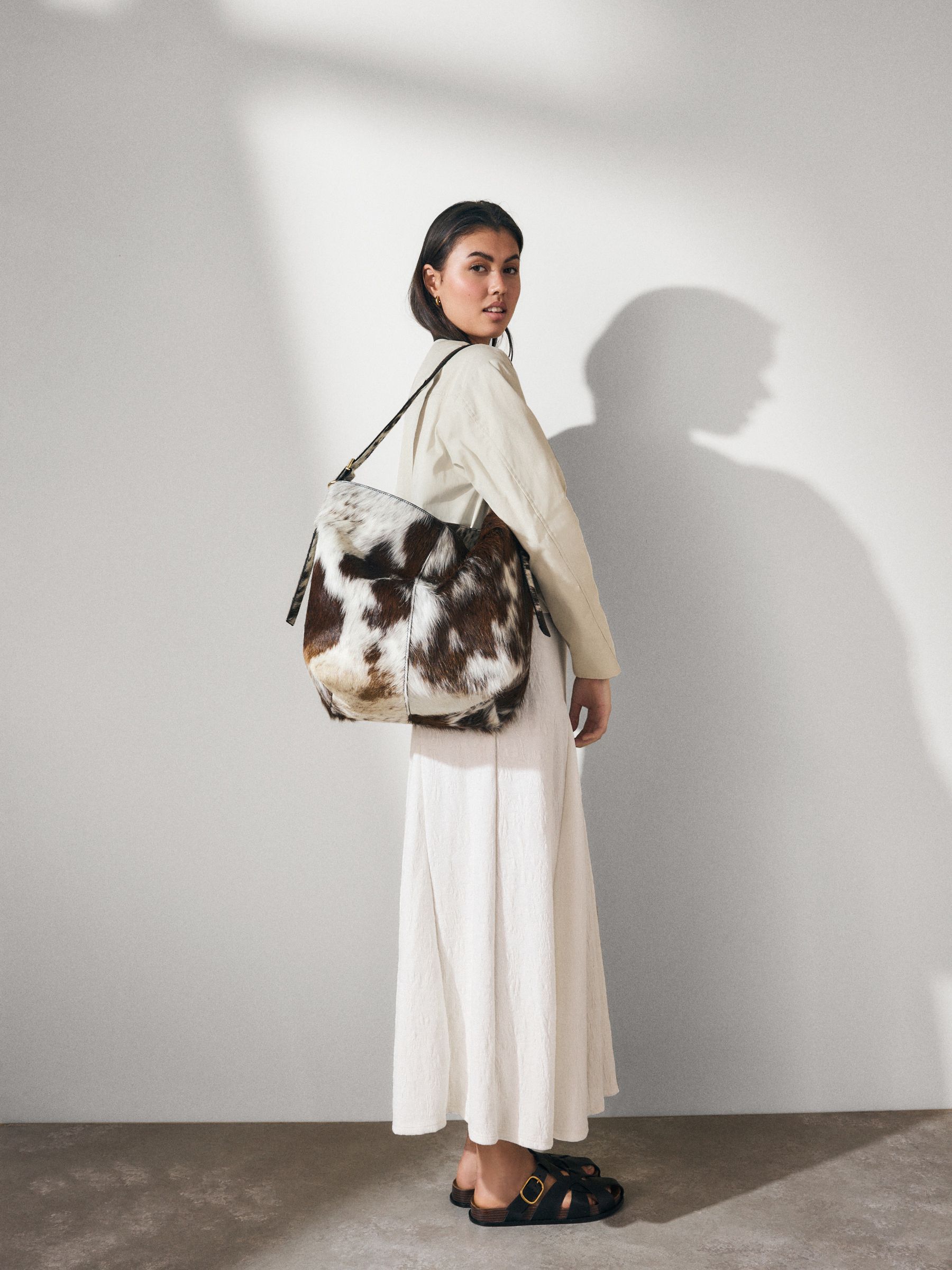 Buy Animal Leather Shoulder Bag from Next Bosnia and Herzegovina