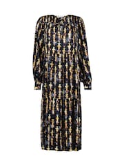 Baukjen Blue Kalina Printed Midi Dress - Image 5 of 5