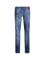 BOSS Dark Blue Delaware Regular Fit Stretch Denim Jeans - Image 2 of 4