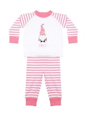 Personalised Childrens Christmas 100% Cotton Pyjamas by Koko Blossom - Image 1 of 4