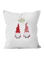 Personalised Christmas Couples Gonk 100% Cotton Cushion by Koko Blossom - Image 4 of 4