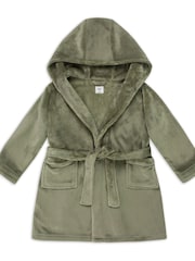 Chelsea Peers Green Kids Fleece Dressing Gown - Image 1 of 3