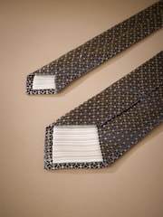 Champagne Italian Silk Design Tie - Image 3 of 3