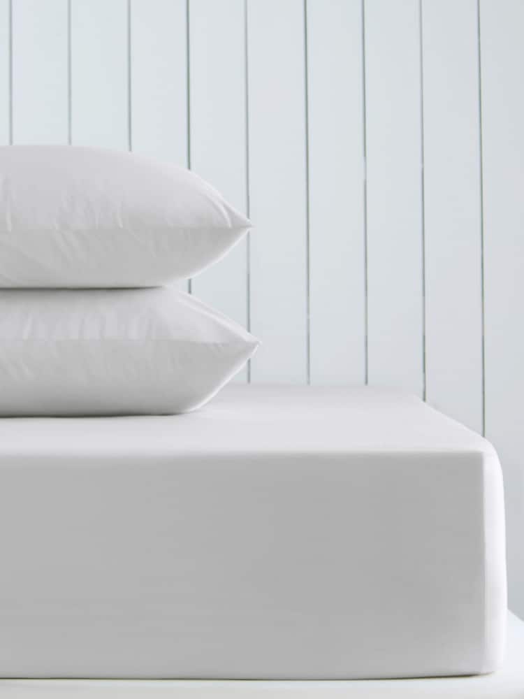 Silver Cotton Rich Deep Fitted Sheet - Image 1 of 2