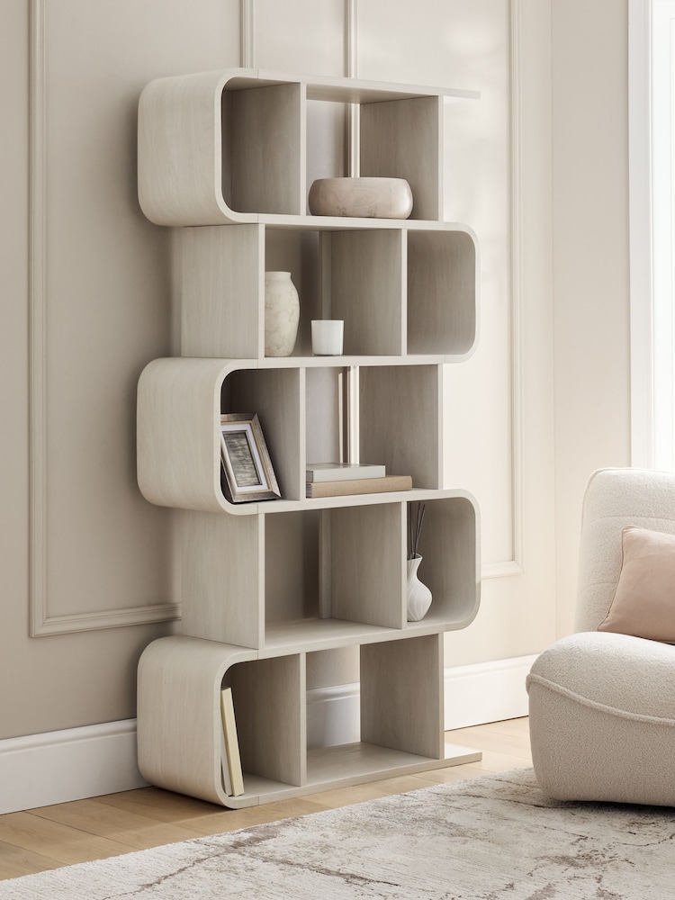 Light Natural Mia Oak Effect Large Shelf - Image 1 of 6