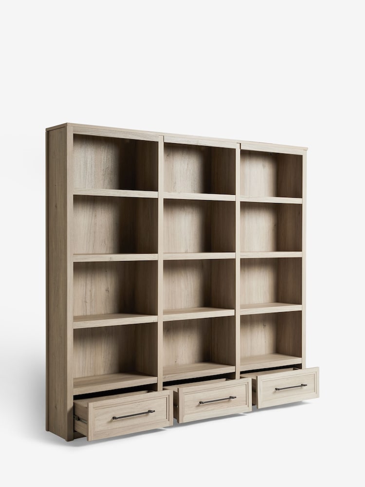 Light Langton Bookcase Extra Wide Shelf - Image 2 of 3