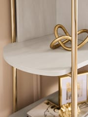Light Evie Oak Effect Display Shelf - Image 4 of 7
