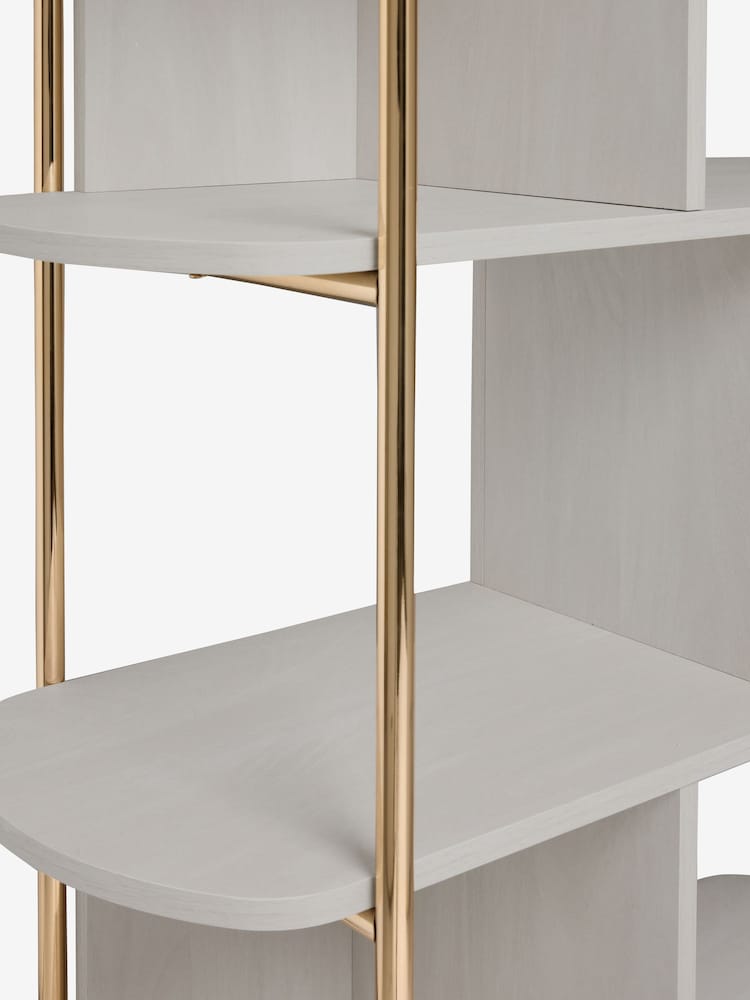 Light Evie Oak Effect Display Shelf - Image 9 of 9