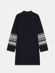 Mint Velvet Contrast Sleeve Mini Dress - Изображение 6 из 7