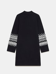 Mint Velvet Contrast Sleeve Mini Dress - Изображение 7 из 7