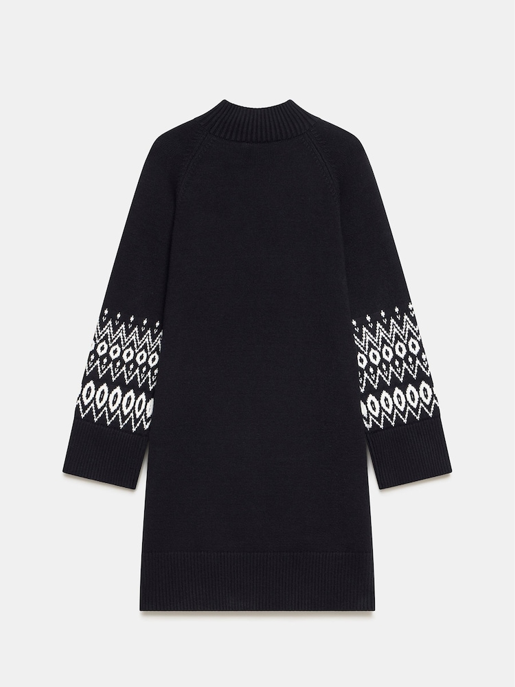Mint Velvet Contrast Sleeve Mini Dress - Изображение 7 из 7 Mint Velvet Contrast Sleeve Mini Dress - Изображение 7 из 7