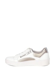 Gabor Wemo White and Metallic Muticoloured Trainers - Image 2 of 5