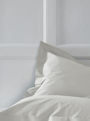 Set of 2 Silver Grey Cotton Rich Pillowcases - Image 1 of 3