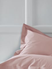 Set of 2 Blush Pink Cotton Rich Pillowcases - Image 1 of 3