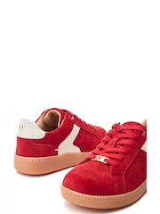 Moda in Pelle ALLETTE COLOUR BLOCK SUEDE TRAINER - Image 3 of 4
