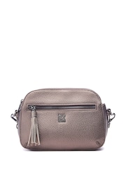 Moda in Pelle Aubree Tassel Detail Camera Bag - Image 1 of 4