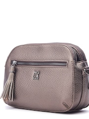 Moda in Pelle Aubree Tassel Detail Camera Bag - Image 4 of 4
