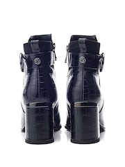 Moda in Pelle Paeden Trim Detail Ankle Boots - Image 3 of 4