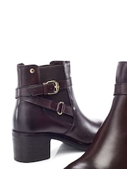 Moda in Pelle Libres Jodper Strap Leather Chelsea Boots - Image 4 of 4