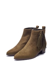 zelena - Moda in Pelle Pichon Fringe Smart gležnjarji - Slika 3 iz 4