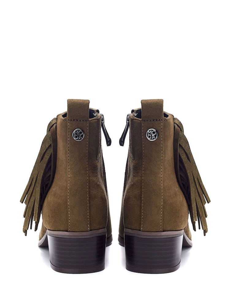 zelena - Moda in Pelle Pichon Fringe Smart gležnjarji - Slika 4 iz 4