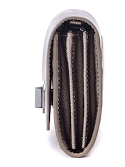 Moda in Pelle Boston Purse Style Black Bag With Chain - Image 4 of 4