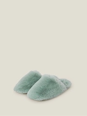 Accessorize Luxe Copati Mule iz umetnega krzna - Slika 1 iz 2