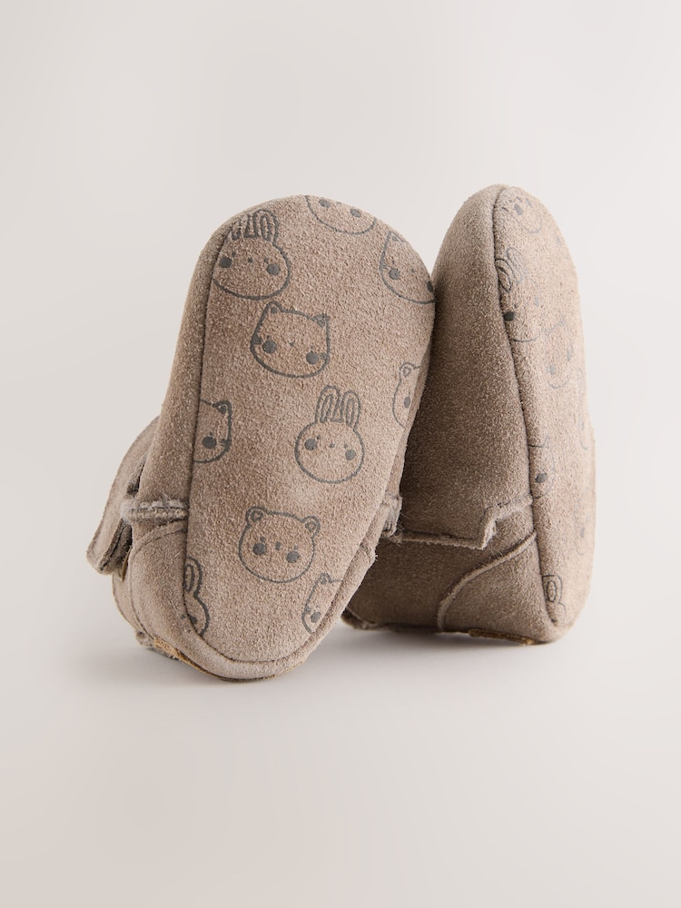 Mink Brown Baby Pull-On Boots (0-24mths) - Image 5 of 5