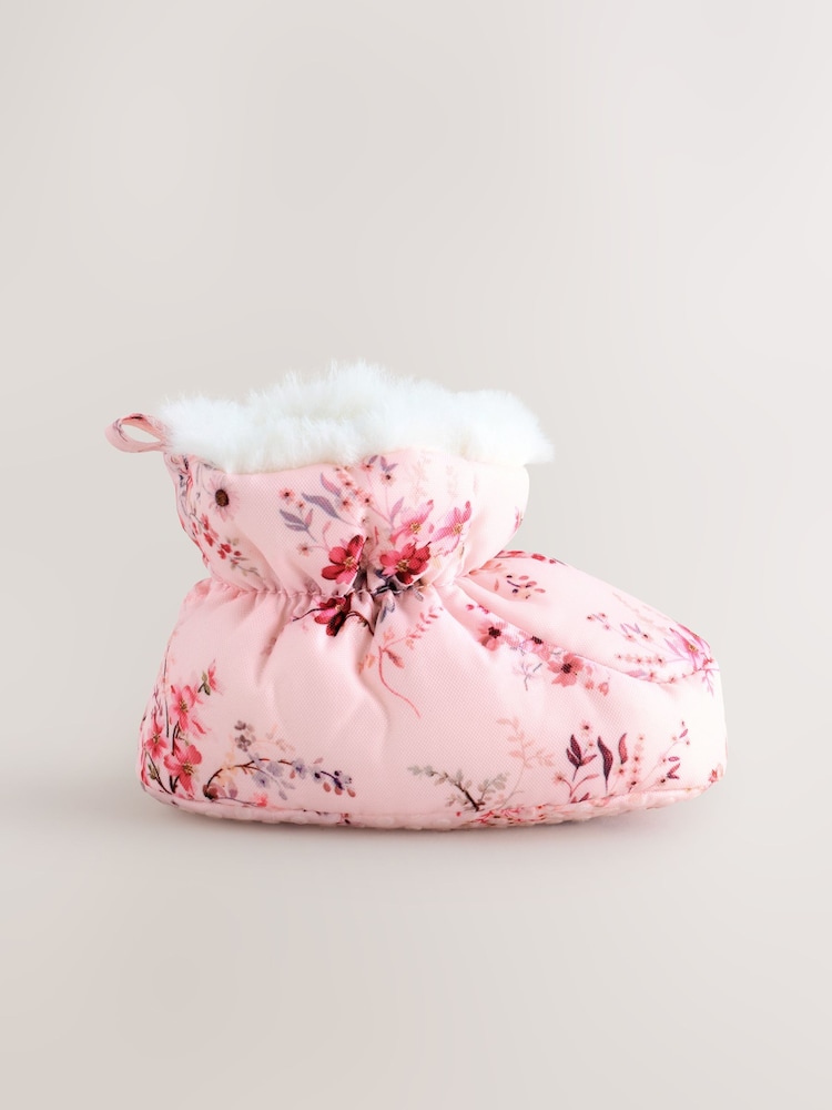 Pink Baby Snowboots (0-24mths) - Image 2 of 5