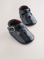 Navy Baby T Bar Shoes (0-18mths) - Image 4 of 5