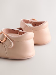 Pink Mary Jane Baby Shoes (0-24mths) - Image 3 of 5