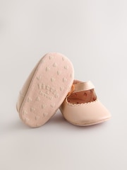 Pink Mary Jane Baby Shoes (0-24mths) - Image 4 of 5