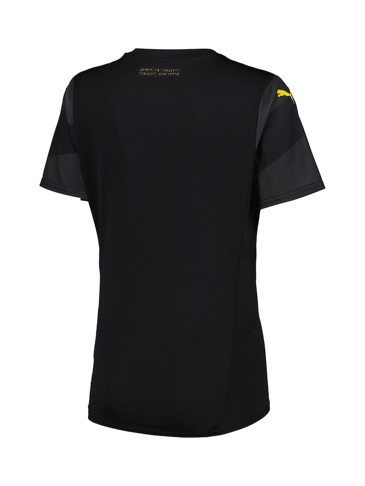 Puma Black Womens Borussia Dortmund Away Shirt 2024-25 - Image 3 of 3