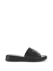 Gabor Oaty Leather Black Sandals - Image 1 of 5