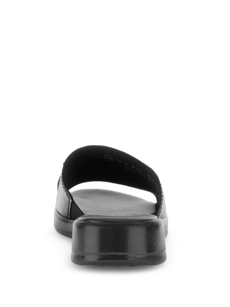 Gabor Oaty Leather Black Sandals - Image 5 of 5