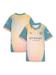 Puma Pink Womens Manchester City Fourth Shirt 2024-25 - Image 1 of 3