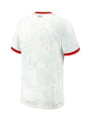 Nike White Dri-FIT Liverpool Third Match Shirt 2024-25 - Image 3 of 3