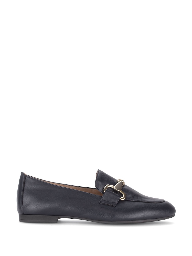Gabor Blue Jangle Midnight Leather Loafers Shoes - Image 1 of 5 Gabor Blue Jangle Midnight Leather Loafers Shoes - Image 1 of 5