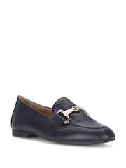 Gabor Blue Jangle Midnight Leather Loafers Shoes - Image 3 of 5