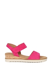 Gabor Pink Raynor Suede Sandals - Image 1 of 5