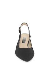 Gabor Black Helmsdale Suede Slingback Sandals - Image 5 of 5