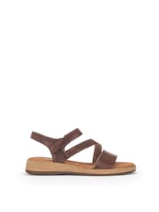 Gabor Oporto Peanut Leather Brown Sandals - Image 1 of 5