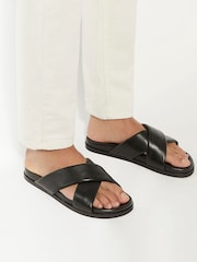 Negro - Dune London Isaacs Casual Sandals - Imagen 1 de 6